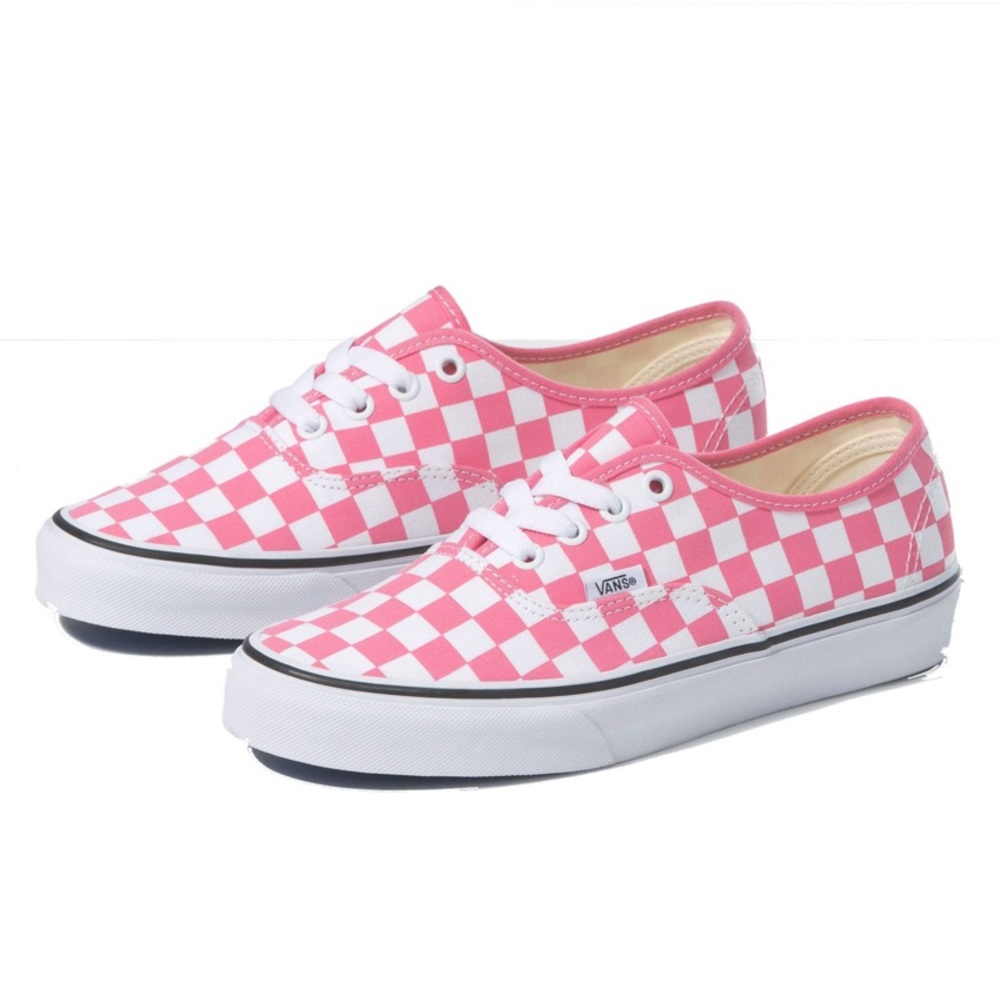 Vans Authentic Checkerboard Pink Lemonade/True White